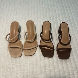 A New Day Women's Heels - Cream